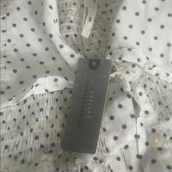 Anthropologie Long-Sleeve Smocked Tiered Maxi Dress - Picture 3 of 14